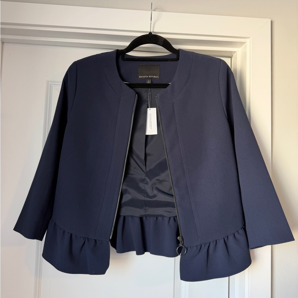 NWT Banana Republic Navy Blue Women's Jacket 0